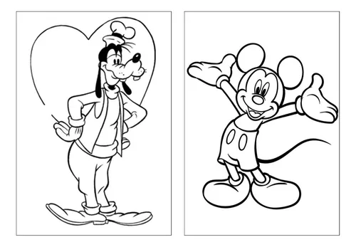 Desenho Mickey Pintando para colorir  Mickey mouse e amigos, Desenho  mickey, Imagens do mickey mouse