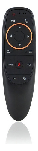 Controle Air Mouse G10s Com Giroscópio E Comando De Voz