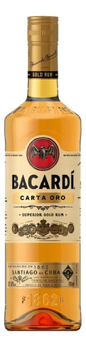 Ron Bacardi Carta Oro Dorada 750ml