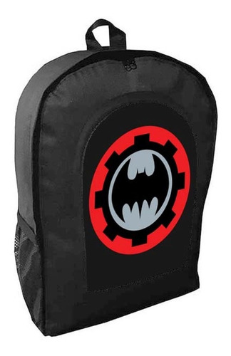 Mochila Negra Batman Adulto / Escolar N1