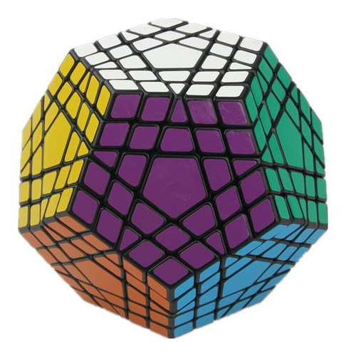 Cuberspeed Gigaminx Negro Cubo Mágico Gigaminx Cubo De La Ve