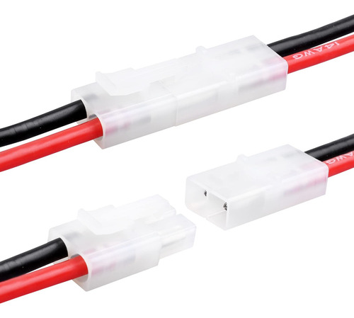 Conector Adaptador Batería Rc Traxxas A Tamiya Calibre 14awg