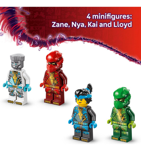 Set De Juego De Construcción Lego Ninjago Ninja Spinjitzu Te