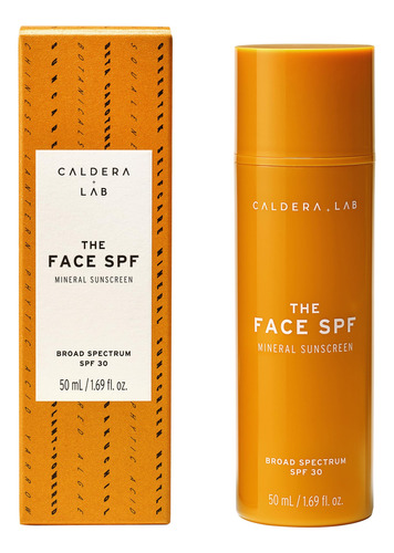 Caldera + Lab The Face Spf, Pantalla Solar Mineral Sin Fundi