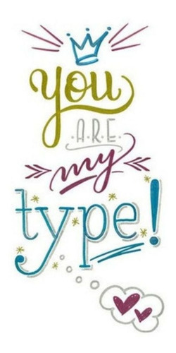 Imagen 2 de 3 de Lettering Set X4 Tonos Metálicos