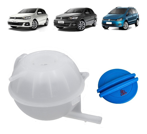 Deposito Agua Refrigerante Vw Gol Trend Voyage Suran 8v Tapa