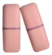 Comprar Estuche Baño Porta Cepillo Dientes Pasta Dental Vaso Funda