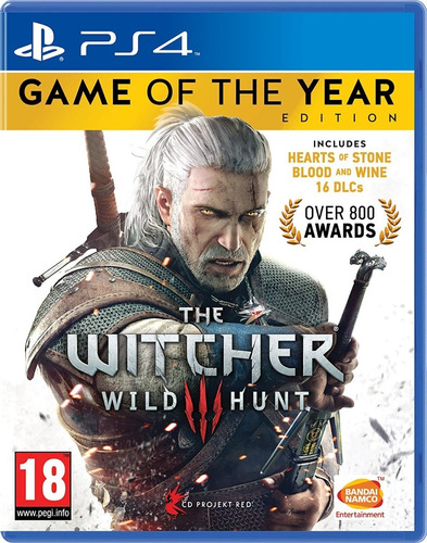 The Witcher 3 Wild Hunt Game Of The Year Edition Ps4 Fisico 