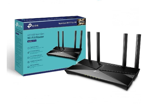 Router Dual Band Tp-link Archer Ax10 Wi-fi 6 Ax1500 