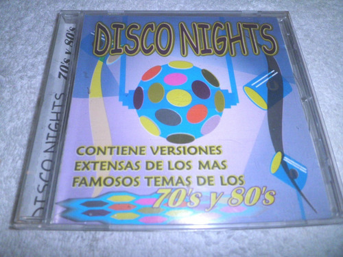 Cd Original Importado Disco Nights - Varios Artistas (1997)