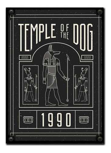 #399 - Cuadro Vintage 21 X 29 Cm / Temple Of The Dog Rock 