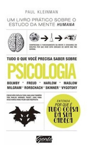 Livro Tudo O Que Voce Precisa Saber Sobre Psicologia