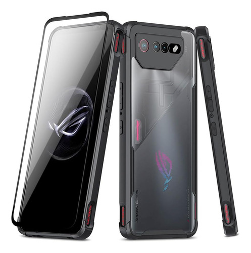 Fanbiya Armor Case Para Asus Rog Phone 7 Funda Con Protector