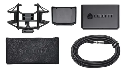 Lewitt Pure Tube Studio Set Microfone Valvulado C/ Hard Case