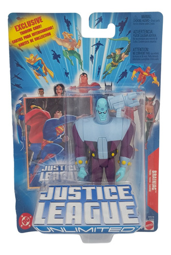 Figura Brainiac Justice League Unlimited 4,75  2004