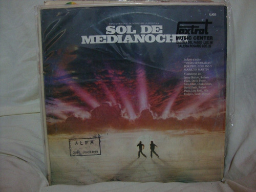 Vinilo Sol De Medianoche Gregory Hines Bs1