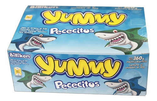 Gomitas Yummy Pececitos - Lollipop 