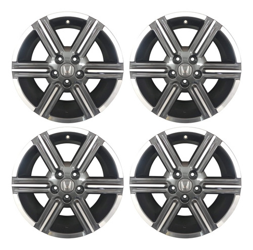 4 Rodas Aro 17 Original Honda New Civic Accord Exr Lx (4229)