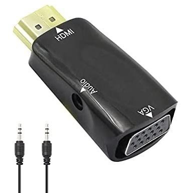 Adaptador Yacsejao Hdmi Macho A Vga Hembra 1080p -negro