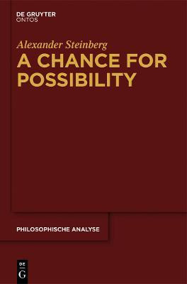 Libro A Chance For Possibility - Alexander Steinberg