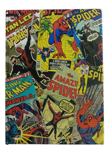 Cuaderno Agenda Libreta Notas Super Héroes Spiderman