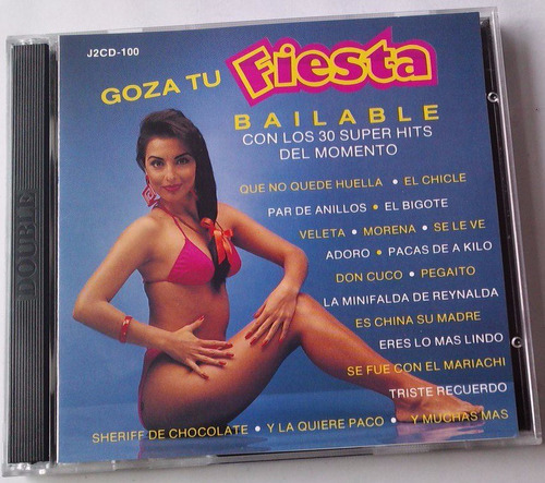 Goza Tu Fiesta Bailable Cd Doble Canada Orfeon Varios Bvf