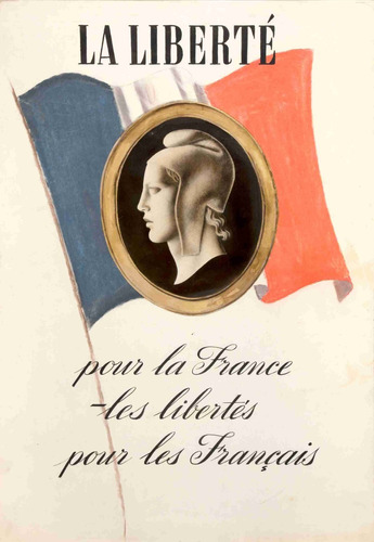 Lienzo Tela Poster Segunda Guerra Mundial Francia 70 X 100