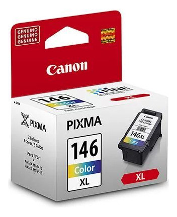 Cartucho Original Canon Cl-146xl 13 Ml Color Tranza