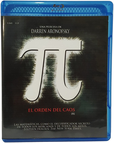 Pi El Orden Del Caos Blu Ray Película Aronofsky Nuevo