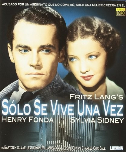 Blu-ray Original Solo Se Vive Una Vez Fritz Lang Henry Fonda