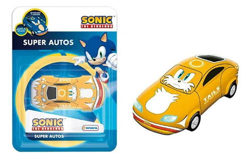 Auto Vehiculo A Fricción De Coleccion Sonic The Hedgehog