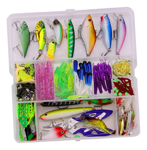 300x Aparejos De Pesca De Carpa Set Kit De Señuelos De