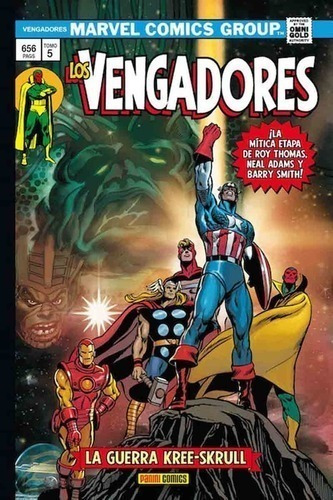 Libro - Marvel Gold Los Vengadores 5 Guerra De Kree-skrull -