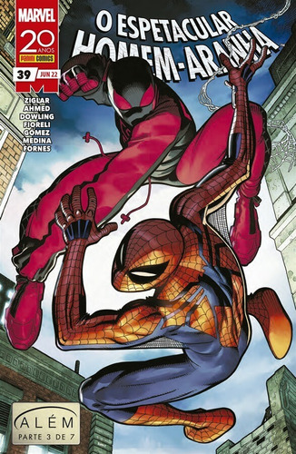 O Espetacular Homem-Aranha - 39, de Ziglar, Cody. Editora Panini Brasil LTDA, capa mole em português, 2022