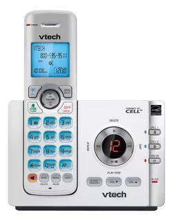 Teléfono Vtech Ds6722-3 Inalámbrico - Color Blanco/plateado