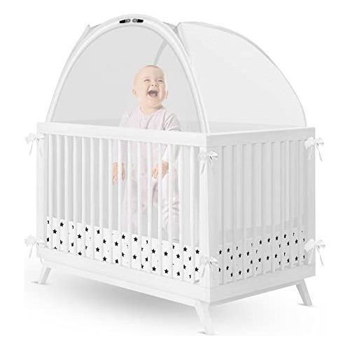 Small Size Crib Safety Canopy Net Tent Pop Up Mesh Cove...
