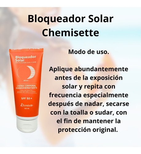 Chemisette Bolqueador Solar Spf 50 Corporal Protege Uva Uvb