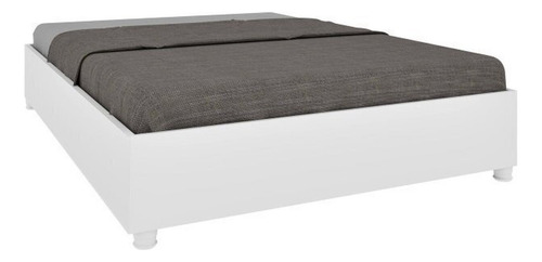 Cama Box Casal Queen Mônaco E Mesa De Cabeceira Eb