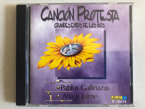 Cd Pablus Gallinazus, Ana Y Jaime Cancion Protesta