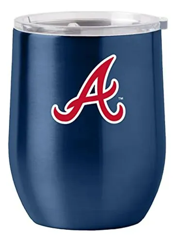 Vaso Curvo Atlanta Braves 16oz De Logo Brands