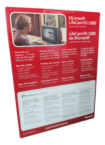 Webcam Microsoft Lifecam Vx-1000 Con Microfono Para Win Xp (Usado)