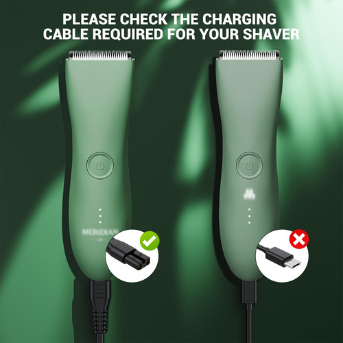 Cargador Compatible Con Afeitadora Eléctrica Meridian Groom