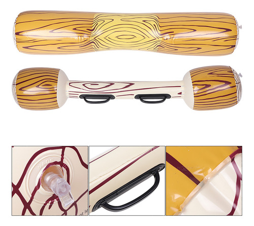 Flotador Inflable Grano De Mader Para Piscina 4 Piezas Juego