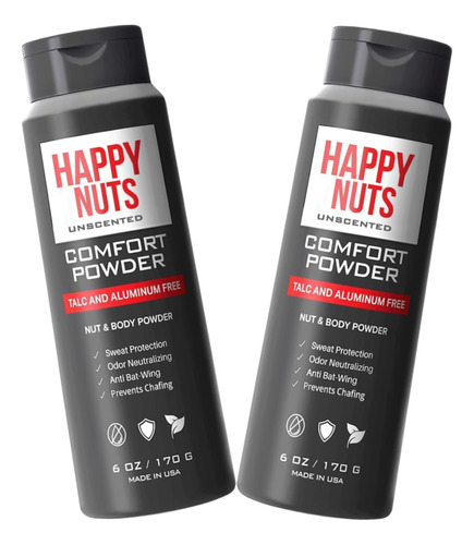 Happy Nuts Comfort Powder - Polvo Antirozaduras, Defensa Del