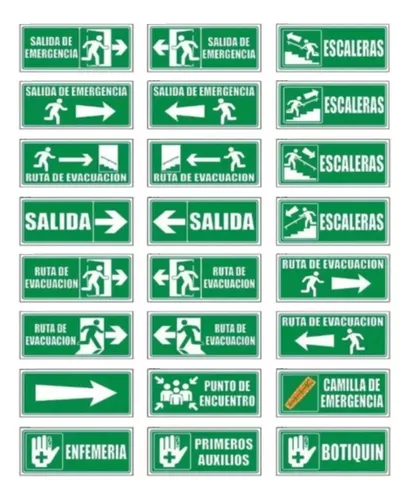 Carteles fotoluminiscentes “Salida de emergencia” – Bombe