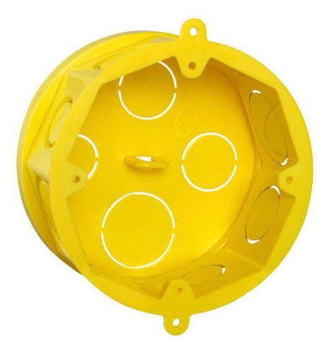 Caixa De Luz Pvc 3x3 Octogonal Amanco C/10 Unidades