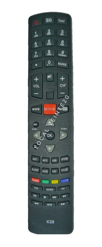 Control Remoto Para Tcl Rca Master G Smart Tv Rc3100l07 Fmi2