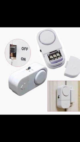 Alarma Magnética Sensor De Seguridad Sonoro Para Puertas Y V