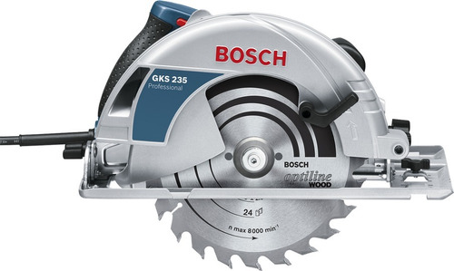 Sierra Circular Bosch Gks 235 2200w Disco De 235mm + Guia