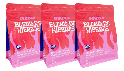 Better Diabla Blend De Hierbas Power Yerba Con Hierbas X3 3c